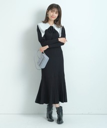 Apuweiser-riche（アプワイザーリッシェ）の「2WAY衿付きニット