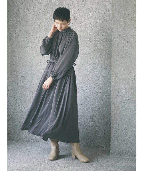 armonia（アルモニーア）の「armonia・ウエストマークワンピース＊（ワンピース・レディース・ブルー/グレー・FREE）」の14枚目の写真