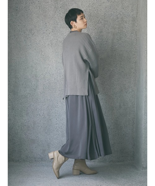 armonia（アルモニーア）の「armonia・ウエストマークワンピース＊（ワンピース・レディース・ブルー/グレー・FREE）」の20枚目の写真