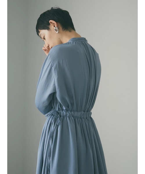 armonia（アルモニーア）の「armonia・ウエストマークワンピース＊（ワンピース・レディース・ブルー/グレー・FREE）」の7枚目の写真
