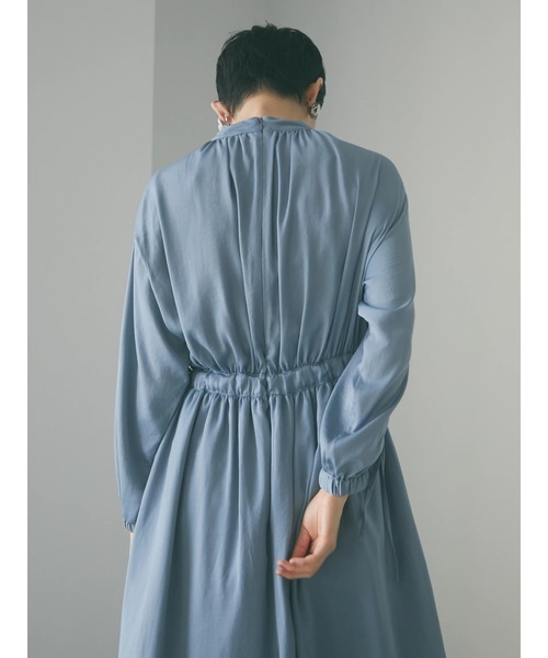 armonia（アルモニーア）の「armonia・ウエストマークワンピース＊（ワンピース・レディース・ブルー/グレー・FREE）」の8枚目の写真