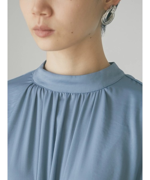 armonia（アルモニーア）の「armonia・ウエストマークワンピース＊（ワンピース・レディース・ブルー/グレー・FREE）」の9枚目の写真