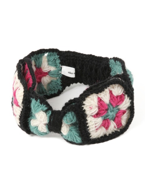 niko and...(ニコアンド)の「オリジナルクロシェニットターバン(その他ヘアアクセサリー・レディース・ブラック/パープル/ブラウン・FREE)」の11枚目の写真