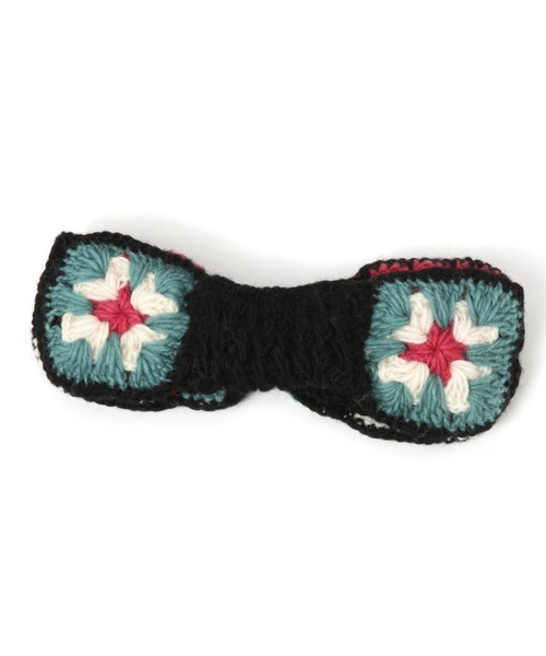 niko and...(ニコアンド)の「オリジナルクロシェニットターバン(その他ヘアアクセサリー・レディース・ブラック/パープル/ブラウン・FREE)」の4枚目の写真