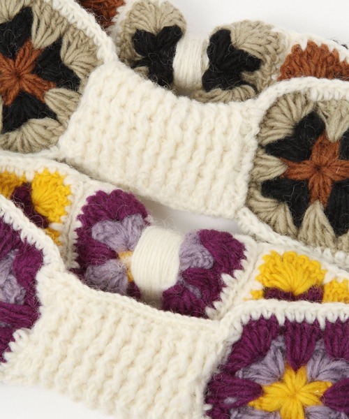 niko and...(ニコアンド)の「オリジナルクロシェニットターバン(その他ヘアアクセサリー・レディース・ブラック/パープル/ブラウン・FREE)」の6枚目の写真