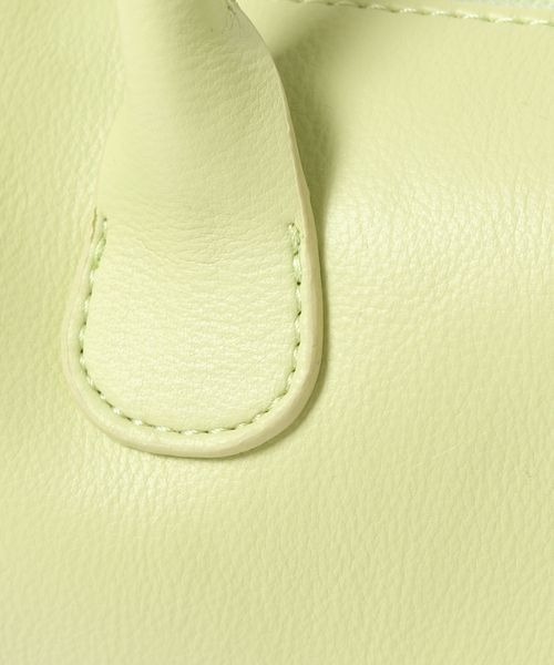 LOWRYS FARM（ローリーズファーム）の「ドラムミニショルダーバッグ　262107（ショルダーバッグ・レディース・グリーン/ブラック/アイボリー・FREE）」の7枚目の写真