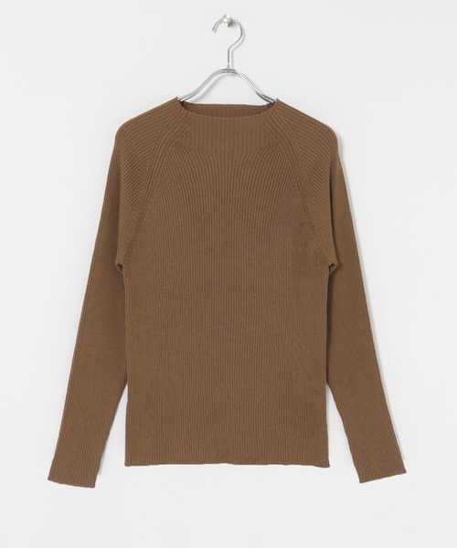 ITEMS URBANRESEARCH(アイテムズ アーバンリサーチ)の「ホソリブハイネックニット(ニット/セーター・レディース・ブラック/グリーン/アイボリー/ライトブラウン・FREE)」の17枚目の写真