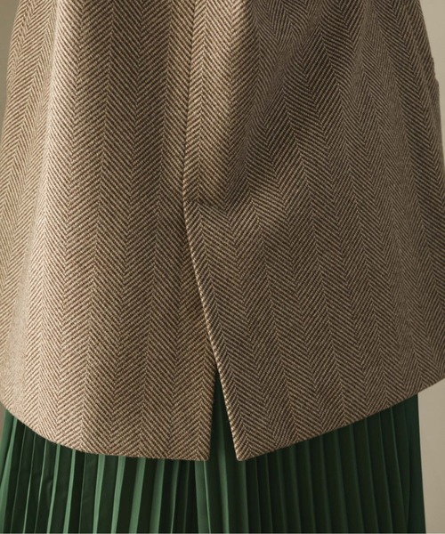 RETRO GIRL（レトロガール）の「フェイクウールテーラードジャケット（チェスターコート・レディース・オフホワイト/レッド/ブラック系その他/ブラウン系その他・FREE）」の18枚目の写真