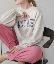 Bab | カレッジロゴビックシルエットスウェット(スウェット)