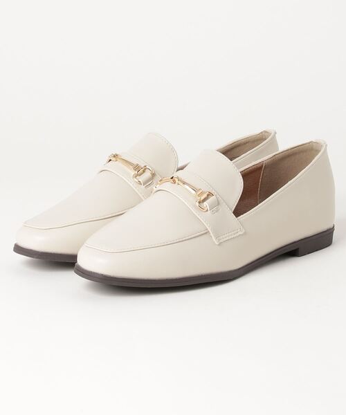ABC-MART（エービーシーマート）の「ABC SELECT エービーシーセレクト BIT LOAFER 1.5 ビットローファー 1.5 W5005 IVORY（ローファー・レディース・ホワイト・X-LARGE/MEDIUM/LARGE/SMALL/X-SMALL/XX-LARGE）」の2枚目の写真