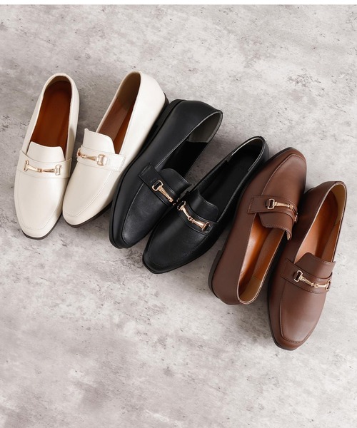 ABC-MART（エービーシーマート）の「ABC SELECT エービーシーセレクト BIT LOAFER 1.5 ビットローファー 1.5 W5005 IVORY（ローファー・レディース・ホワイト・X-LARGE/MEDIUM/LARGE/SMALL/X-SMALL/XX-LARGE）」の6枚目の写真