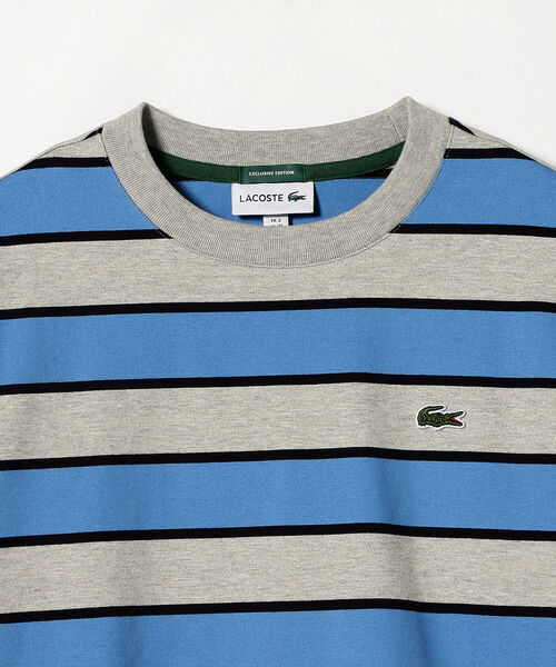 BEAMS(ビームス)の「LACOSTE × BEAMS / 別注 Border Long Sleeve T-shirt(Tシャツ/カットソー・メンズ・ホワイト/ライトブルー/ネイビー・1/2/4/3/5)」の20枚目の写真