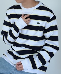 BEAMS | LACOSTE × BEAMS / 別注 Border Long Sleeve T-shirt(Tシャツ/カットソー)