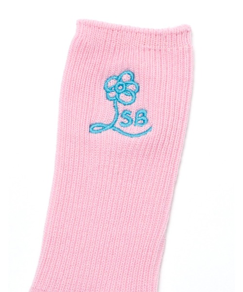 Little sunny bite（リトルサニーバイト）の「【8】【Little sunny bite】Loose mini socks（ソックス/靴下・レディース・ブラック/ピンク/ホワイト・FREE）」の9枚目の写真