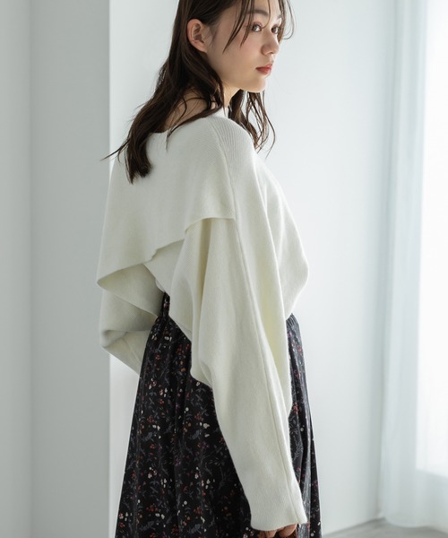 Edit Sheen（エディットシーン）の「アシンメトリーショート丈ドルマン