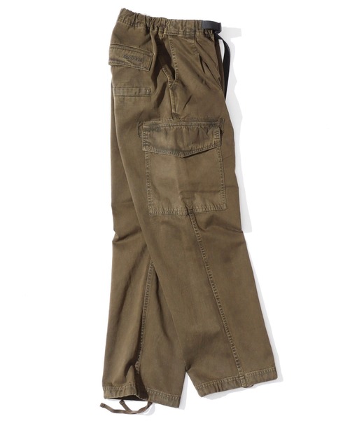 WILD THINGS(ワイルドシングス)の「WILD THINGS/ワイルドシングス PIGMENT DYED TWILL CARGO PANTS ピグメントダイツイルカーゴパンツ(カーゴパンツ・メンズ・ブラック/ナチュラル/オリーブ/ベージュ・M/L/XL)」の7枚目の写真