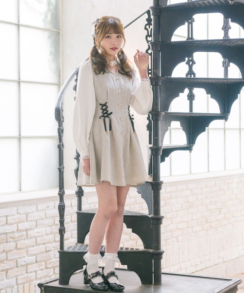 チョーカーネックサマーツイードワンピース ワンピース Rojita ロジータ のファッション通販 Zozotown