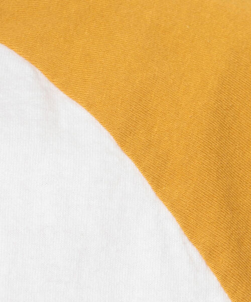 WALLA WALLA SPORT（ワラワラスポーツ）の「WALLA WALLA SPORT/ワラワラスポーツ　3/4 BASEBALL TEE 2TONE　3/4ベースボールT2トーン（Tシャツ/カットソー・メンズ・ネイビー/グレー/ゴールド/グリーン・14）」の10枚目の写真