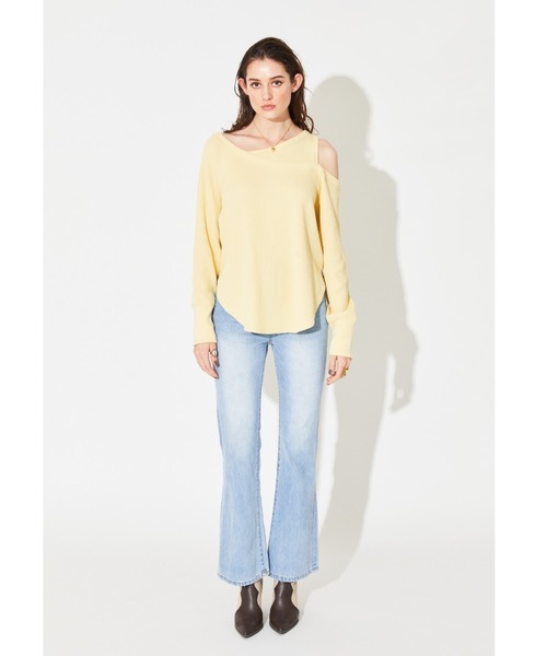 ALEXIA STAM(アリシアスタン)の「Bootscut Denim Pants/ブーツカットデニムパンツ(デニムパンツ・レディース・ブルー・S/M/XS)」の5枚目の写真