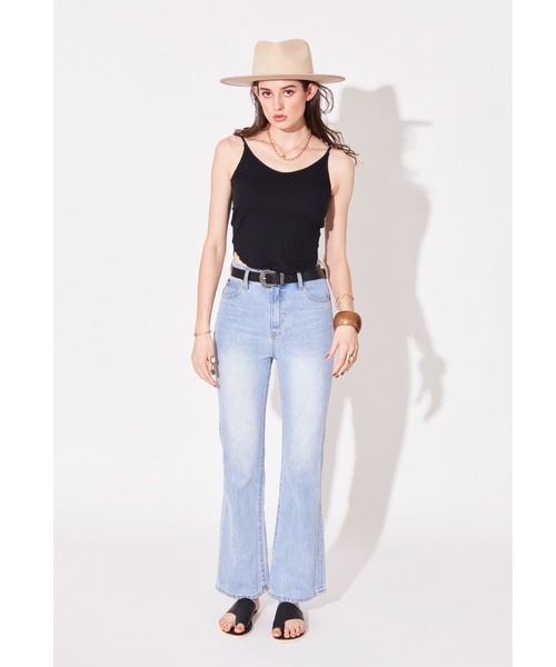 ALEXIA STAM(アリシアスタン)の「Bootscut Denim Pants/ブーツカットデニムパンツ(デニムパンツ・レディース・ブルー・S/M/XS)」の7枚目の写真