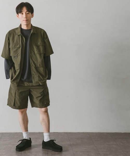BURLAP OUTFITTER（バーラップアウトフィッター）の「『別注』BURLAP OUTFITTER×DOORS　SupplexNylon CARGO1/2（その他パンツ・メンズ・ライトカーキ/ダークグレー/オリーブ・LARGE/MEDIUM）」の21枚目の写真