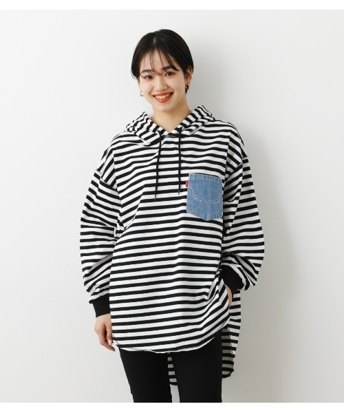 ビッグデニムポケットフーディー パーカー Rodeo Crowns Wide Bowl ロデオクラウンズワイドボウル のファッション通販 Zozotown