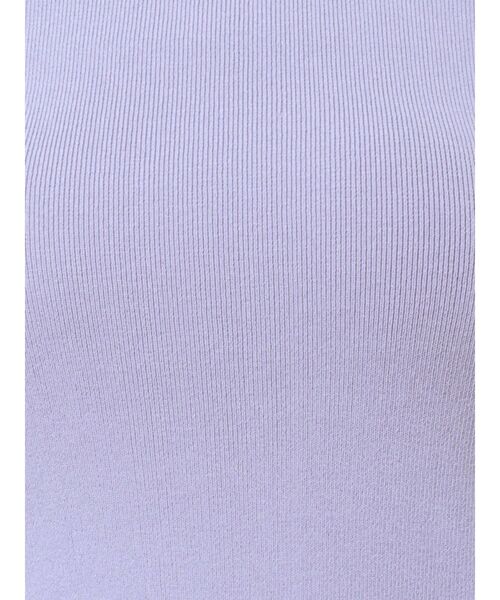 LAGUNAMOON(ラグナムーン)の「ミニマルハーフスリーブニットプルオーバー(ニット/セーター・レディース・アイボリー/ブラック/ラベンダー・FREE)」の11枚目の写真