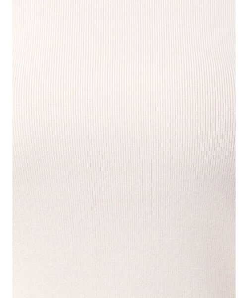 LAGUNAMOON(ラグナムーン)の「ミニマルハーフスリーブニットプルオーバー(ニット/セーター・レディース・アイボリー/ブラック/ラベンダー・FREE)」の15枚目の写真