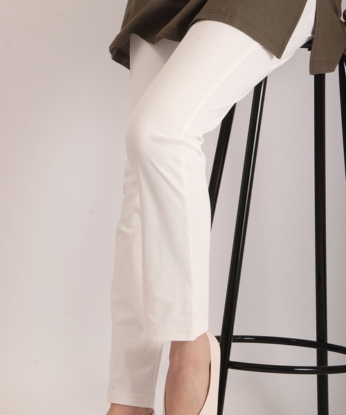 Anna Nicola（アンナニコラ）の「Anna Nicola メリル ハイテンションパンツ（その他パンツ・レディース・ネイビー/グレイッシュベージュ/ブルー/オフホワイト・40/38）」の2枚目の写真