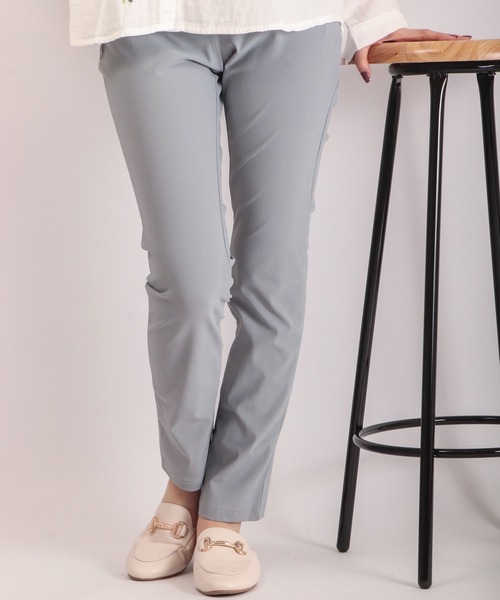 Anna Nicola（アンナニコラ）の「Anna Nicola メリル ハイテンションパンツ（その他パンツ・レディース・ネイビー/グレイッシュベージュ/ブルー/オフホワイト・40/38）」の4枚目の写真