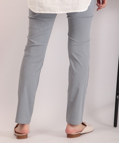 Anna Nicola（アンナニコラ）の「Anna Nicola メリル ハイテンションパンツ（その他パンツ・レディース・ネイビー/グレイッシュベージュ/ブルー/オフホワイト・40/38）」の11枚目の写真