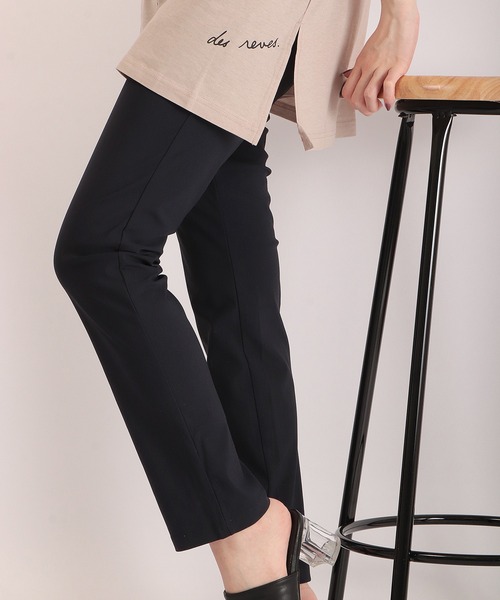 Anna Nicola（アンナニコラ）の「Anna Nicola メリル ハイテンションパンツ（その他パンツ・レディース・ネイビー/グレイッシュベージュ/ブルー/オフホワイト・40/38）」の14枚目の写真