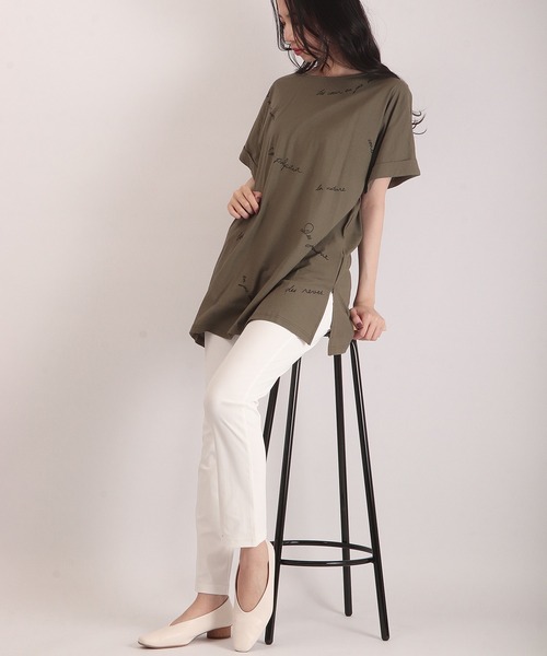 Anna Nicola（アンナニコラ）の「Anna Nicola メリル ハイテンションパンツ（その他パンツ・レディース・ネイビー/グレイッシュベージュ/ブルー/オフホワイト・40/38）」の21枚目の写真