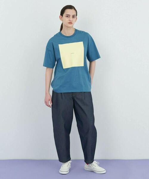 FRAPBOIS PARK（フラボアパーク）の「テイストT（Tシャツ/カットソー・レディース・ブラック/ブルー/ホワイト・1/2）」の17枚目の写真