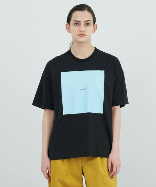 FRAPBOIS PARK（フラボアパーク）の「テイストT（Tシャツ/カットソー・レディース・ブラック/ブルー/ホワイト・1/2）」の18枚目の写真