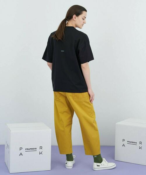 FRAPBOIS PARK（フラボアパーク）の「テイストT（Tシャツ/カットソー・レディース・ブラック/ブルー/ホワイト・1/2）」の20枚目の写真