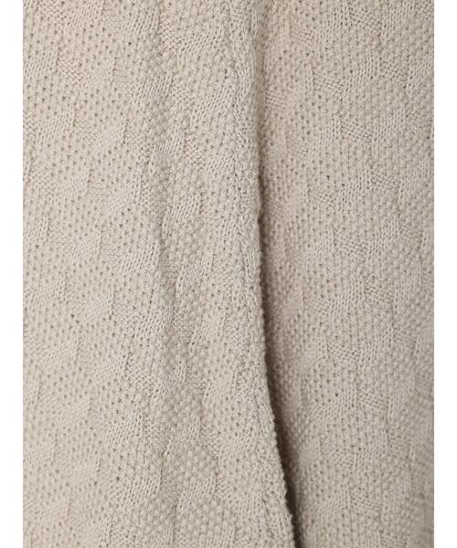 AMERICAN HOLIC（アメリカンホリック）の「透かし編みニットパンツ（その他パンツ・レディース・グレイッシュベージュ/ブラック・L/M/S）」の22枚目の写真