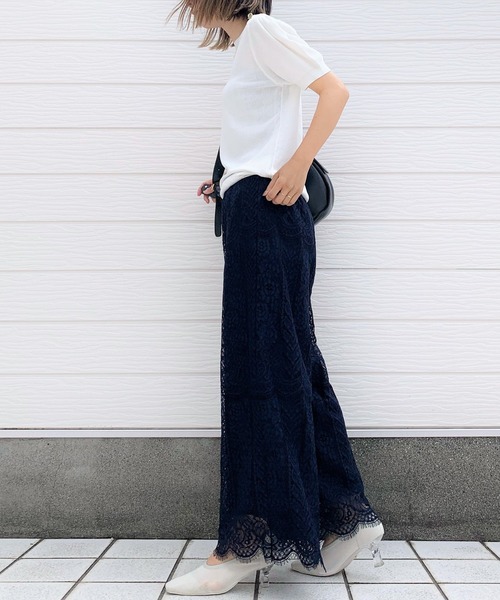 Q（キュー）の「スカラレースパンツ（その他パンツ）」 - WEAR