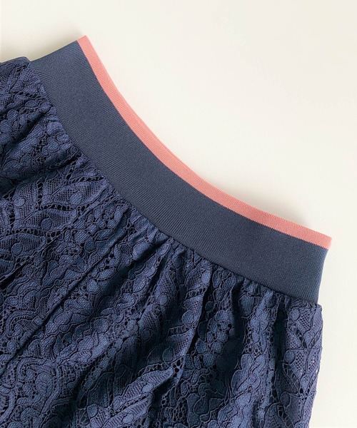 Q(キュー)の「スカラレースパンツ(その他パンツ・レディース・ネイビー/グレー/ベージュ・MEDIUM)」の22枚目の写真