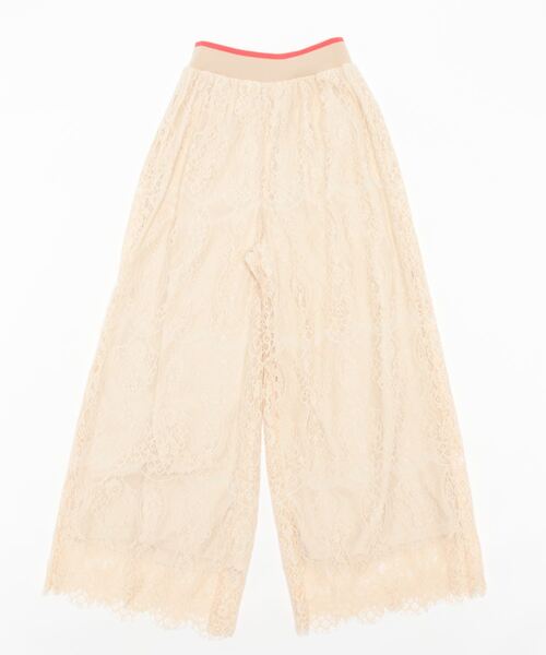 Q(キュー)の「スカラレースパンツ(その他パンツ・レディース・ネイビー/グレー/ベージュ・MEDIUM)」の17枚目の写真