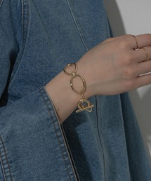 SMELLY | ビッグオーバルチェーンブレスレット(ブレスレット)