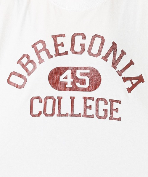 Odub(オーダブ)の「別注【Odub/オーダブ】OBREGONIA PRINT TEE:Tシャツ(Tシャツ/カットソー・レディース・ホワイト/ブラック/ネイビー/ホワイト系・FREE)」の14枚目の写真