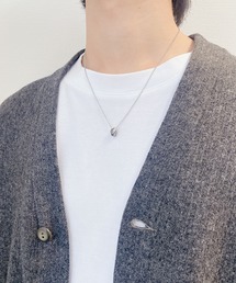 BLOOM（ブルーム）の「サージカルステンレス 316L IPブラック キュービックジルコニア ペアネックレス(メンズ) BLOOM ブルーム WEB限定 (金属アレルギー対応)（ネックレス）」