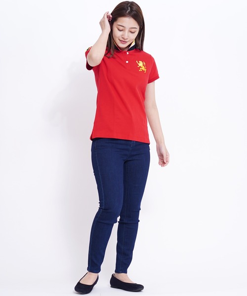 GIORDANO（ジョルダーノ）の「[GIORDANO] スーパーストレッチスリムテーパードデニムパンツ（デニムパンツ・レディース・インディゴブルー/ダークインディゴブルー・28inch/29inch/30inch/31inch）」の6枚目の写真