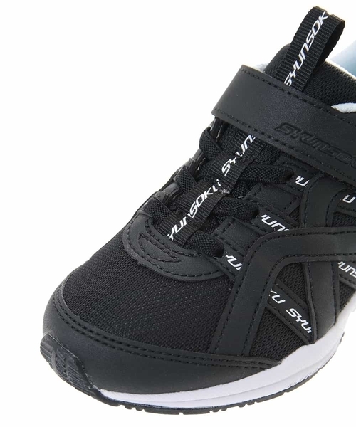 a.v.v（アーヴェヴェ）の「[KIDS]瞬足ULTRA WIDE[WEB限定サイズ]（スニーカー・キッズ・ブラック/ミント/ライトパープル・19/18/22）」の7枚目の写真