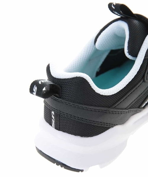 a.v.v（アーヴェヴェ）の「[KIDS]瞬足ULTRA WIDE[WEB限定サイズ]（スニーカー・キッズ・ブラック/ミント/ライトパープル・19/18/22）」の9枚目の写真