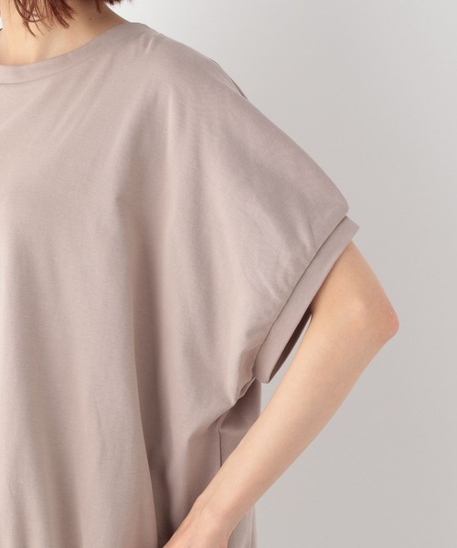 ( ´_ゝ`) セール】なめらかタッチギャザープルオーバー/278859（Tシャツ