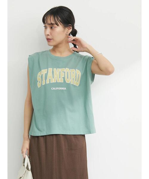 Sugar spoon(シュガースプーン)の「・SUGAR SPOON ロゴptフレンチTシャツ(Tシャツ/カットソー・レディース・チャコールグレー/ブラウン/オフホワイト/カーキ・FREE)」の21枚目の写真