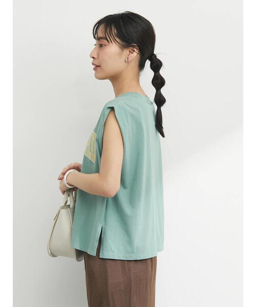 Sugar spoon(シュガースプーン)の「・SUGAR SPOON ロゴptフレンチTシャツ(Tシャツ/カットソー・レディース・チャコールグレー/ブラウン/オフホワイト/カーキ・FREE)」の22枚目の写真