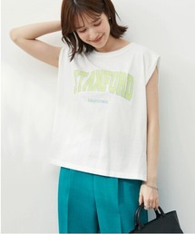 Sugar spoon | ・SUGAR SPOON ロゴptフレンチTシャツ(Tシャツ/カットソー)